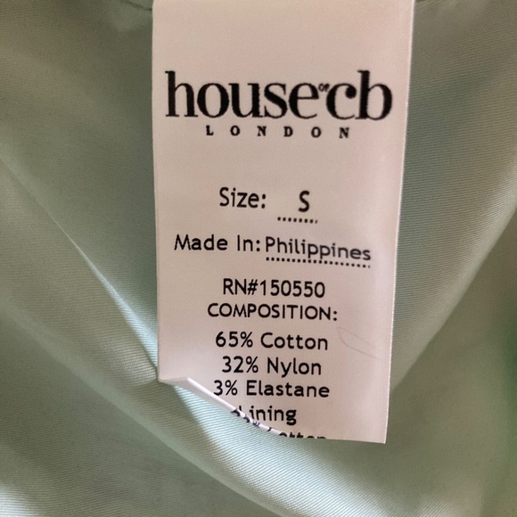 House of CB Sabrina Floral Print Corset Bustier Midi Floral Dress with Box - Picture 14 of 15